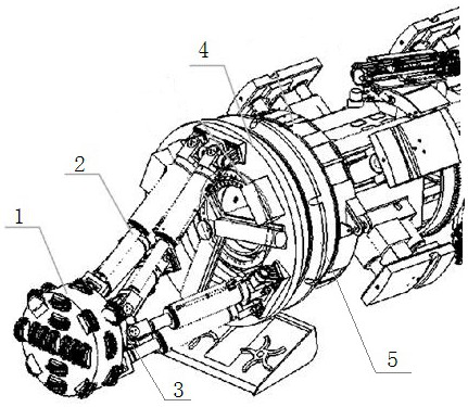 A Control Calculation Method for the Propulsion System of Flexible Boom Tunneling Machine