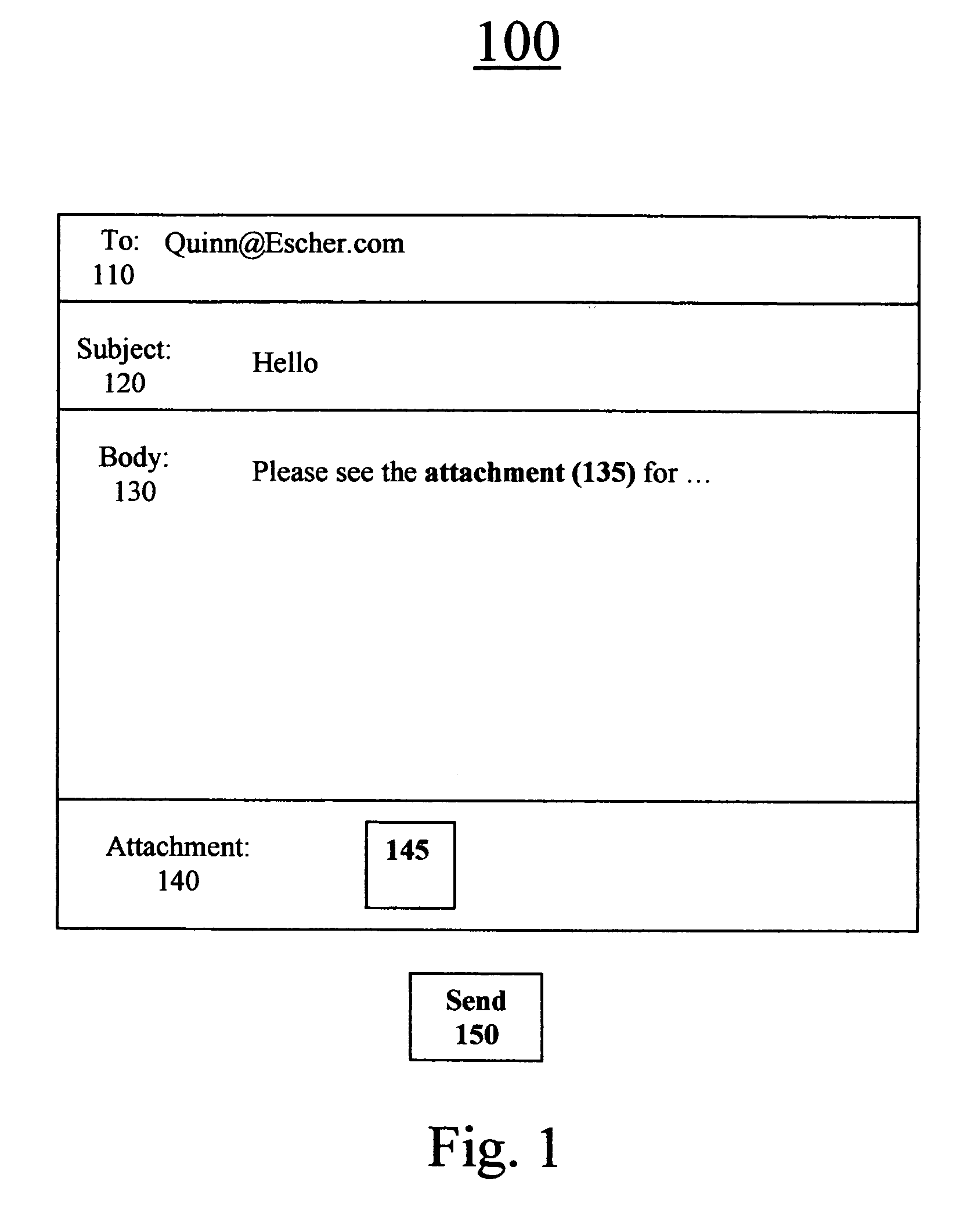 System and method for automatically checking an electronic document for at least one attachment