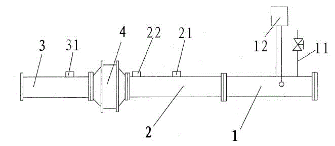 Flame retardant material performance testing device