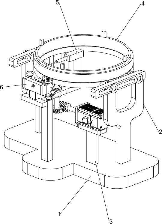 A continuous punching machine for birdcages