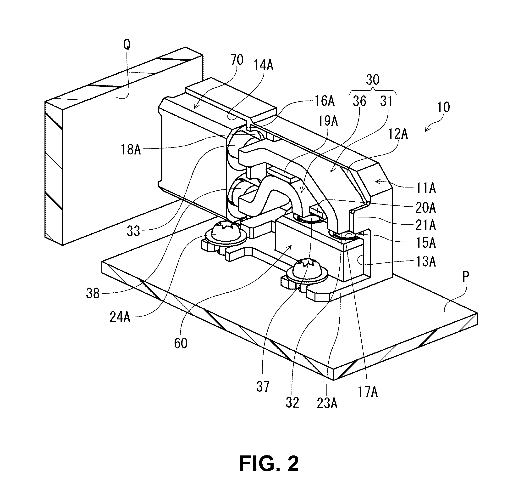 Electrical connector assembled component