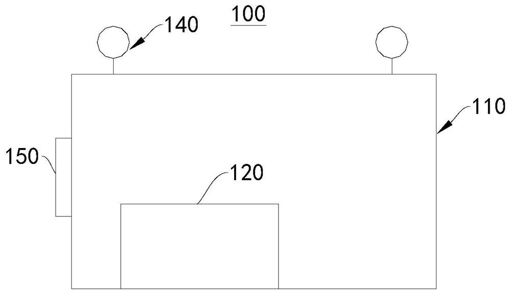 Dairy product processing square cabin factory and system