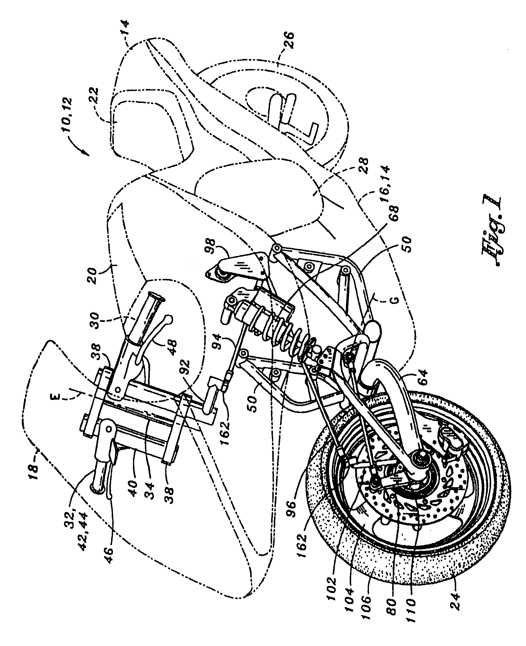 Motorcycle steering