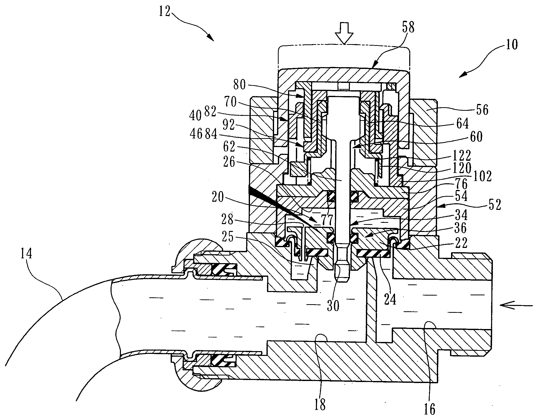 Pilot Type Water Discharging/Stopping and Flow Regulating Valve Device