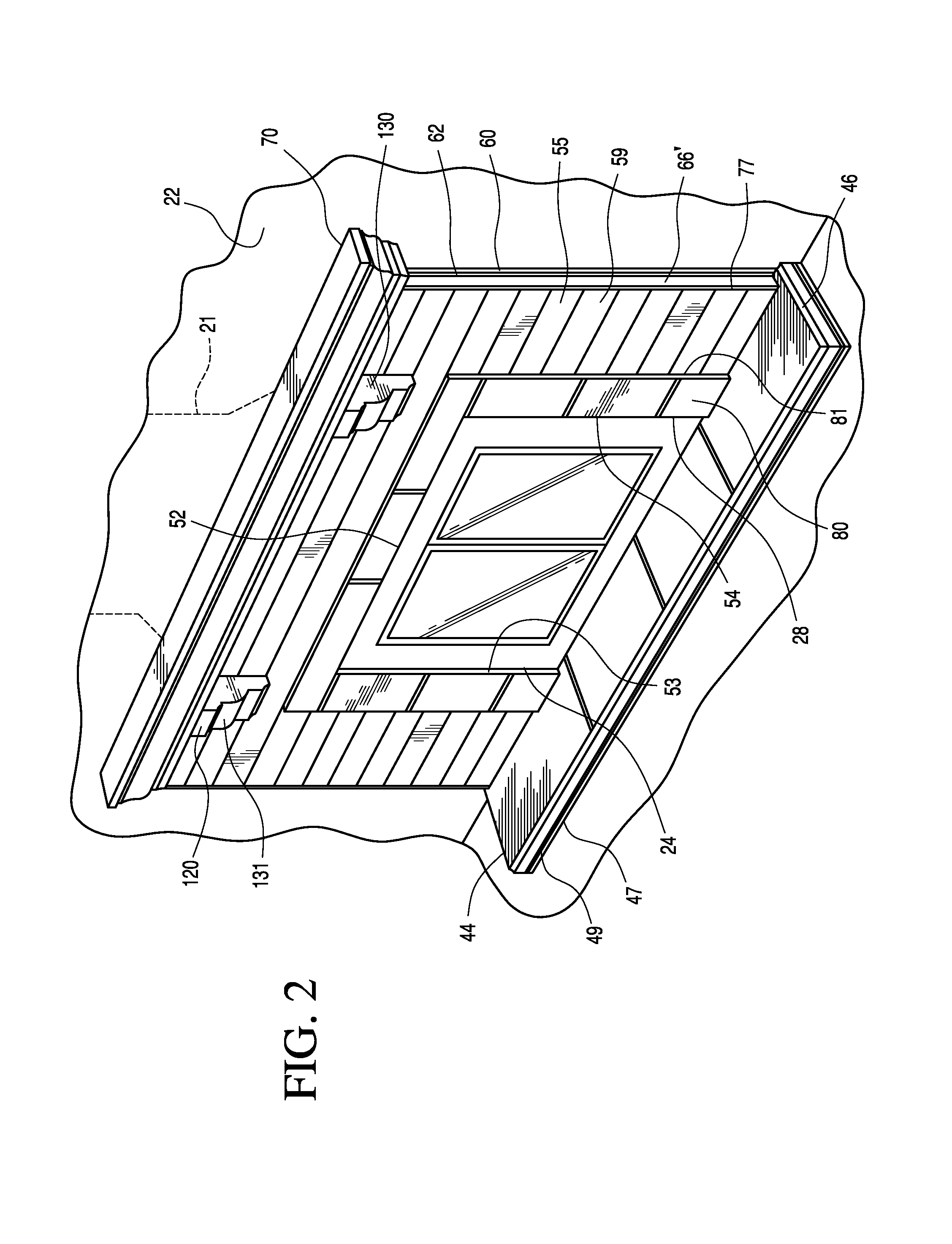 Fireplace surround system and method of making same