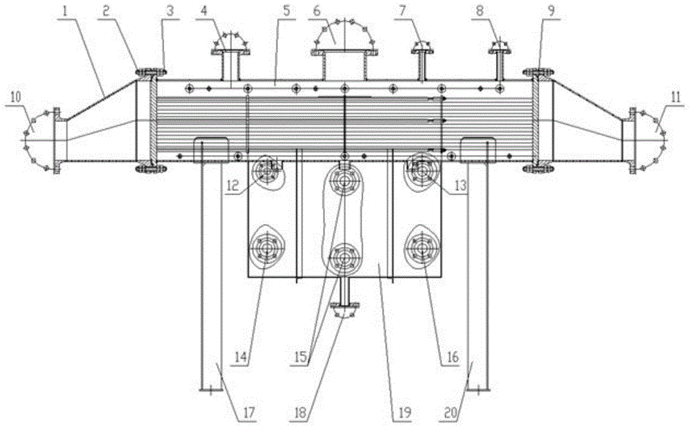 Visual atmospheric type condenser