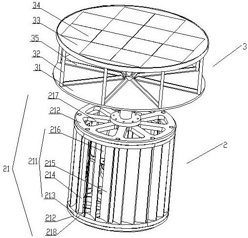 Independent wind-solar hybrid power generation equipment