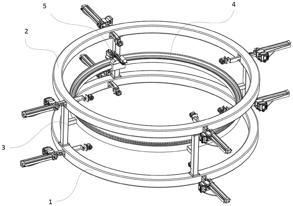 Novel pipe bridge cylinder concrete strength detection device