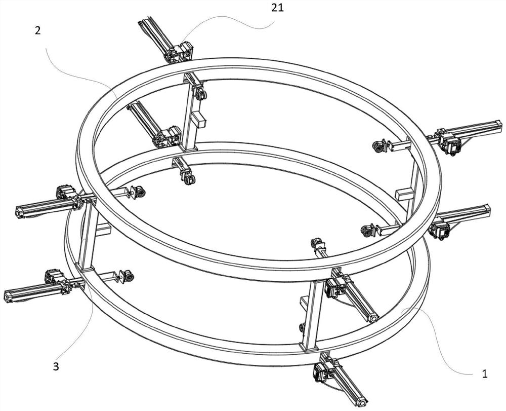 Novel pipe bridge cylinder concrete strength detection device