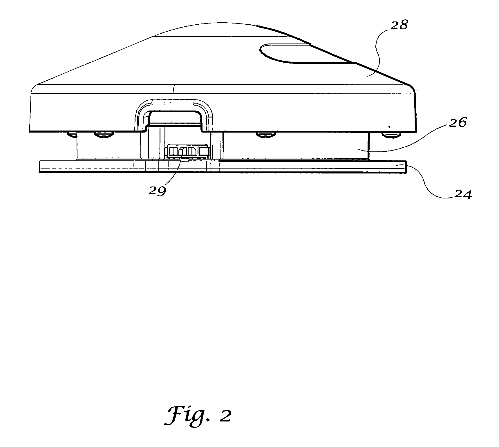 Foot switch for activating a dental or medical treatment apparatus