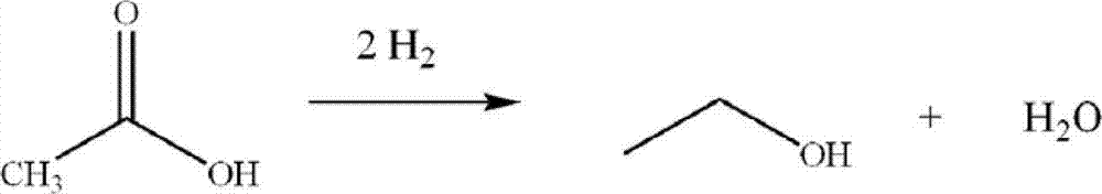 Ethanol production from acetic acid utilizing a molybdenum carbide catalyst