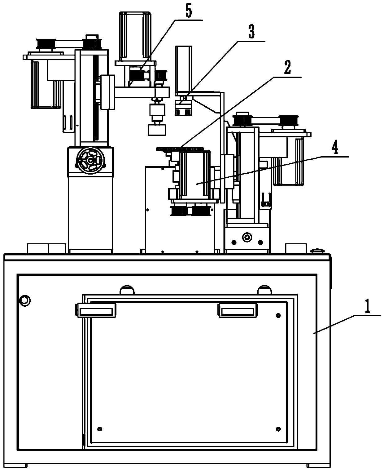 Gear double-sided deburring equipment