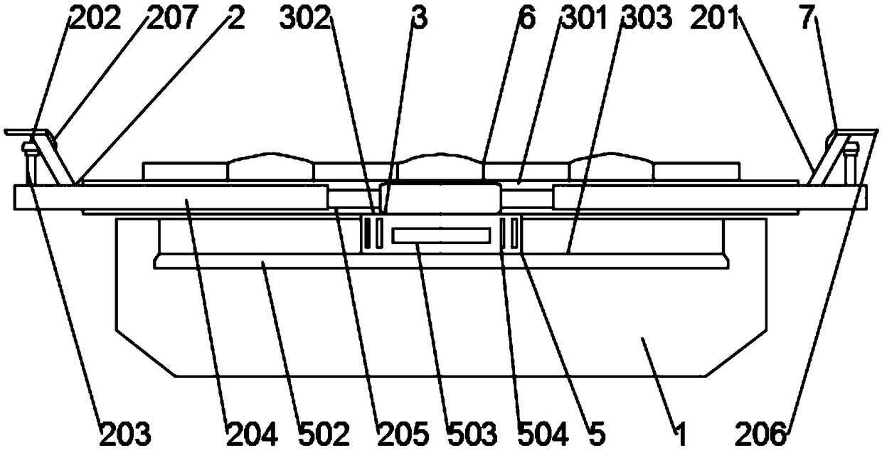 Medical fixing device for child imaging examination