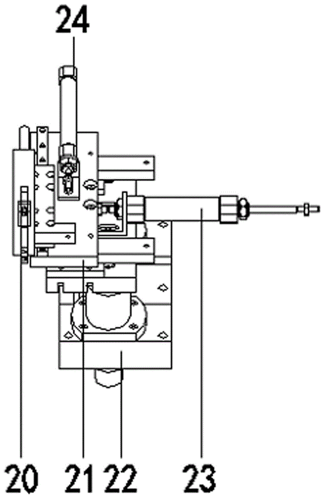 Semiautomatic magnetic core coil winding spot welding machine and winding spot welding method thereof