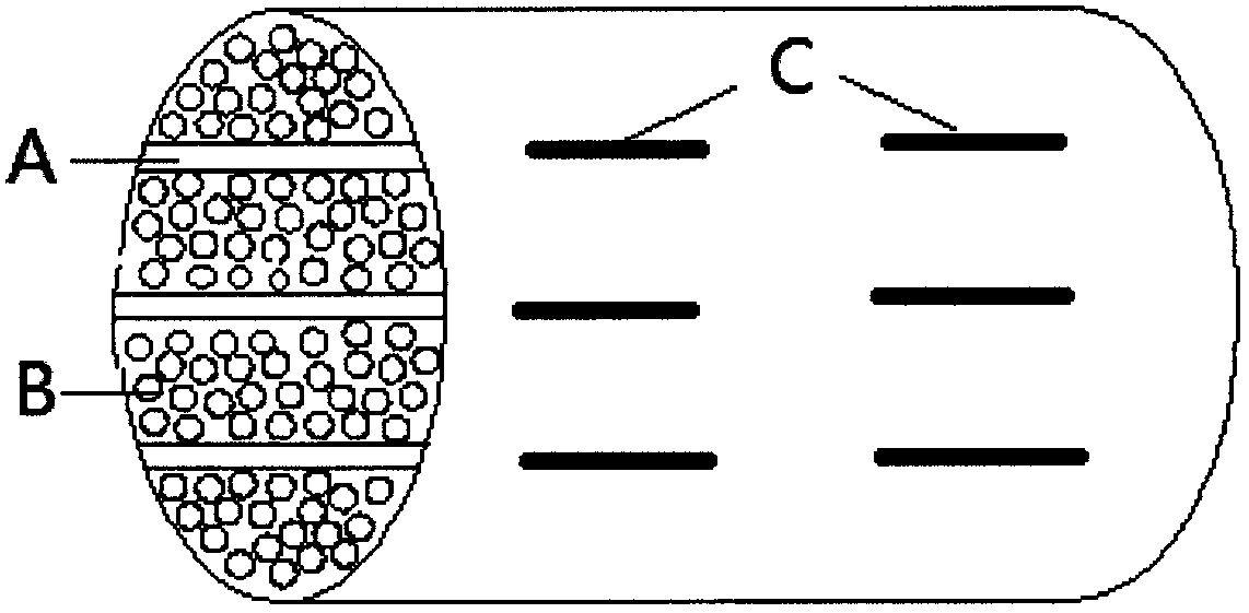 Ceramic membrane tube support and preparation method thereof