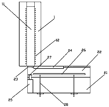 High-efficiency bearing ring screening device