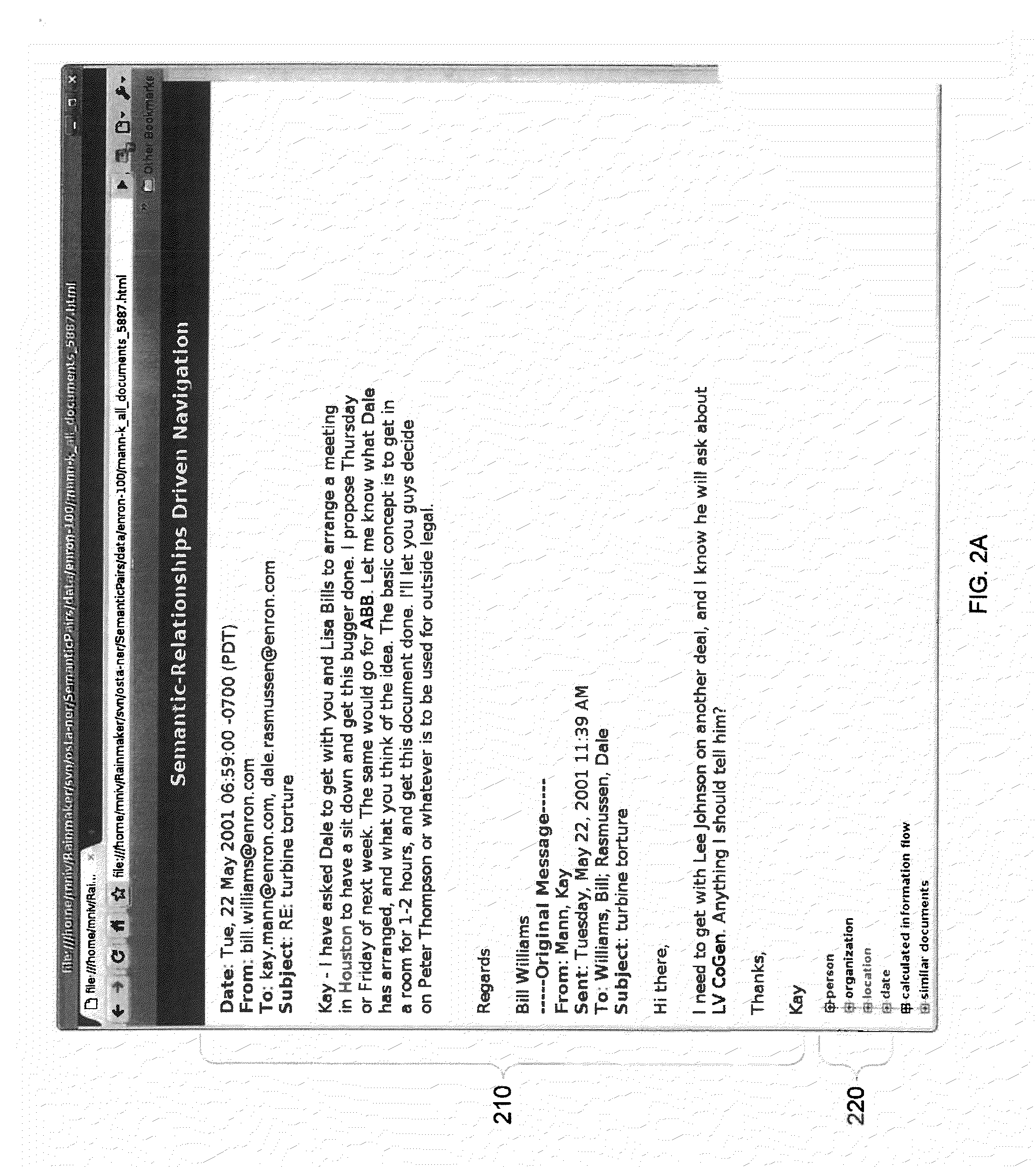 Systems and methods for semantic search, content correlation and visualization