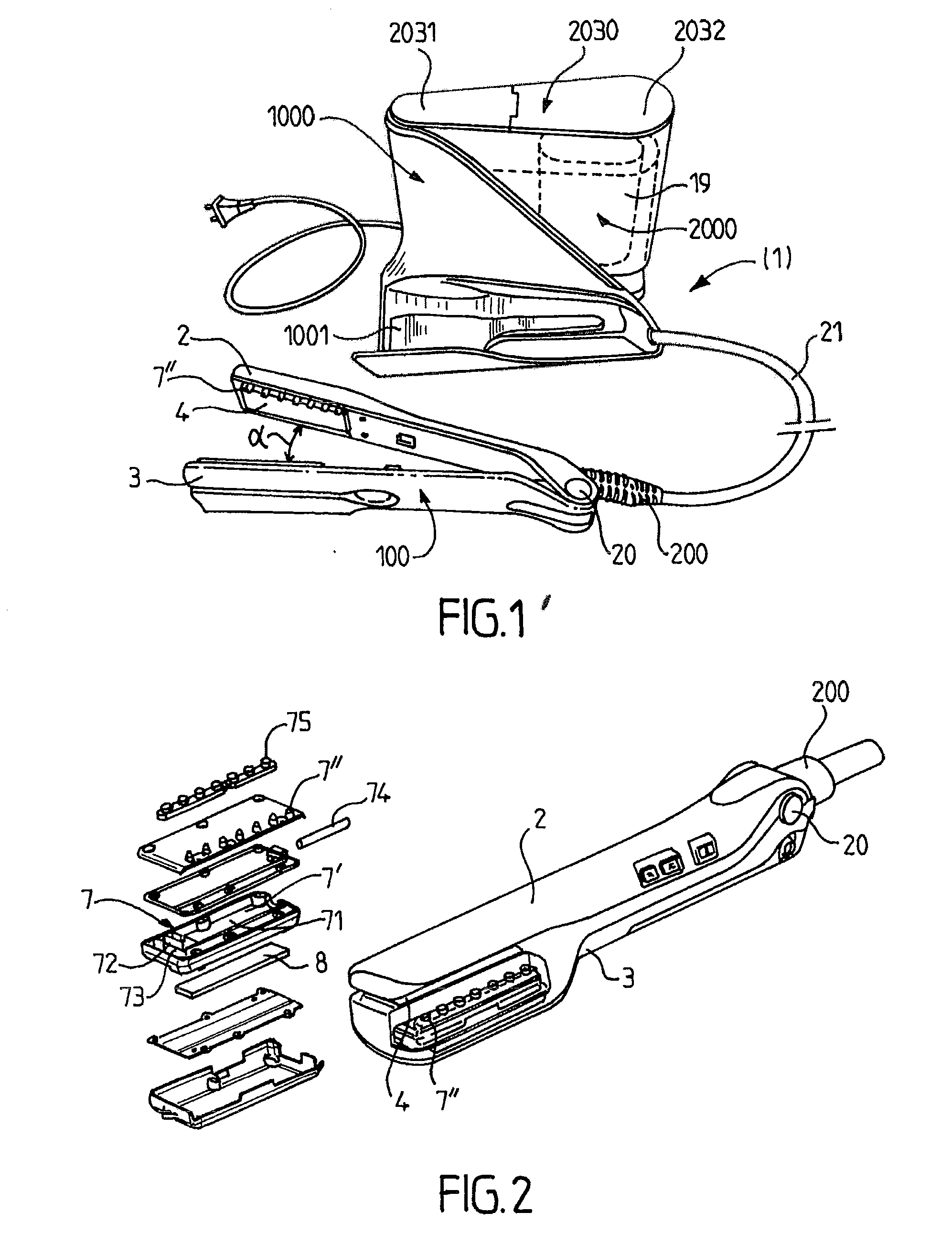 Steam Hairdressing Apparatus