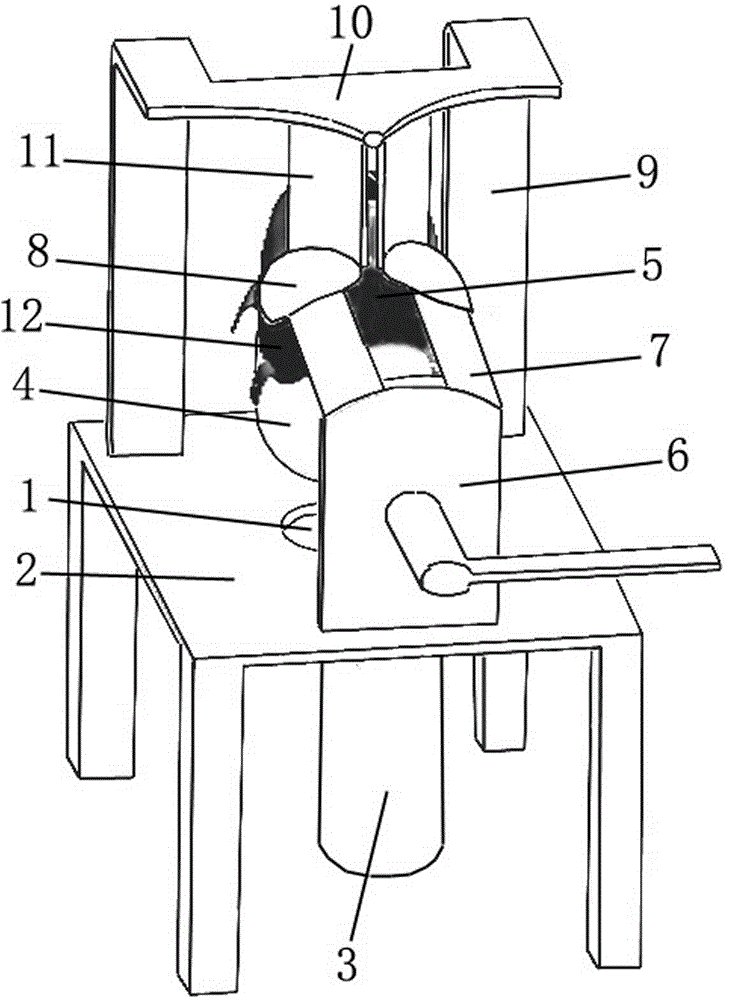 Mask eye clamp assembling machine