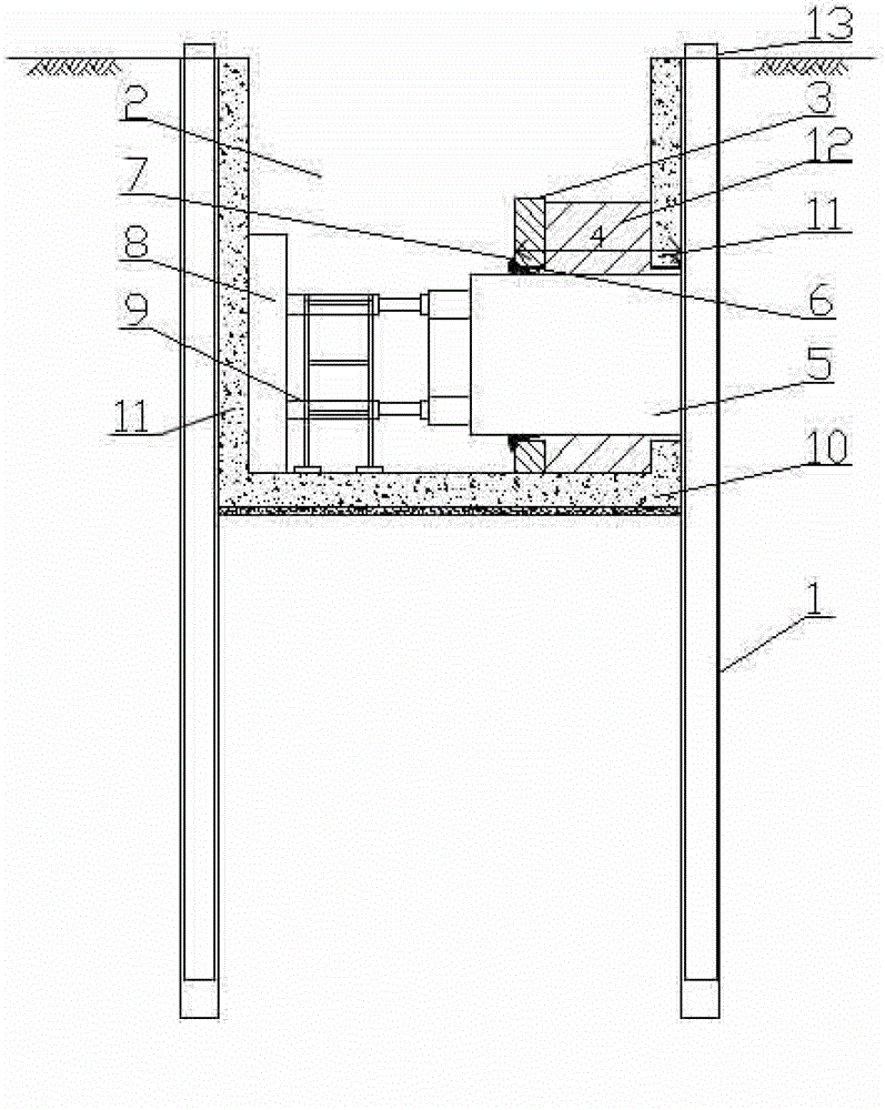 System for tube push bench to go out of starting well and unkenneling construction method of tube push bench