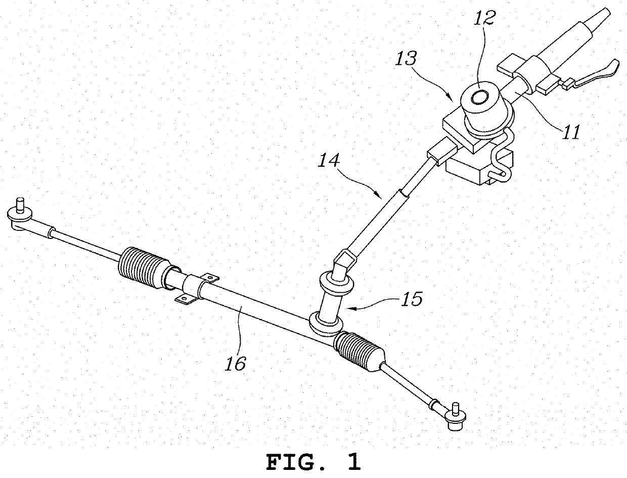 Device for locating noise in steering system