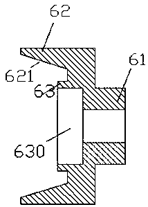 A locking device for a logistics transport vehicle