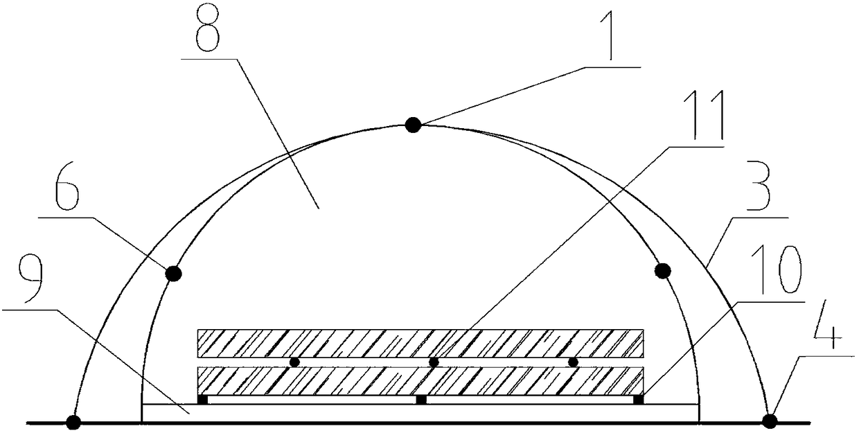 Wood drying shed and building and using methods thereof