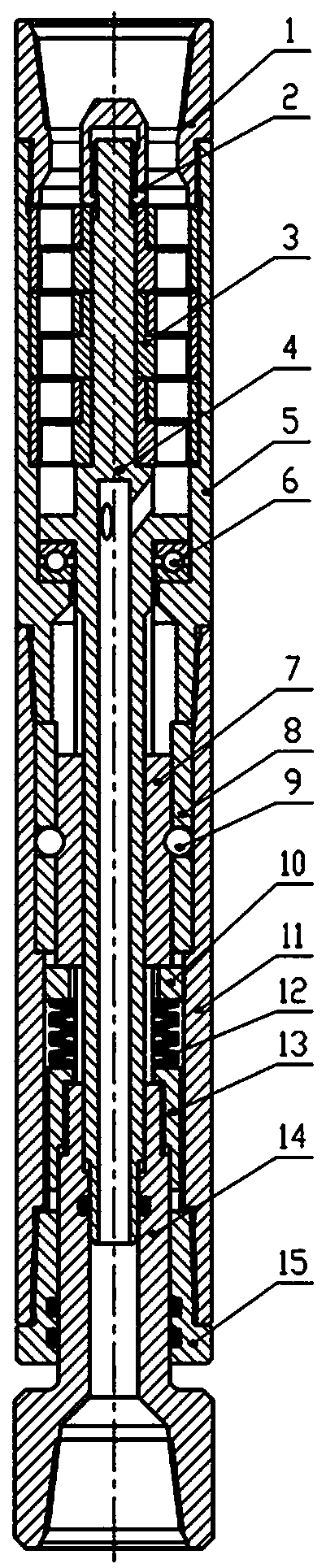 A high-speed percussion drilling tool