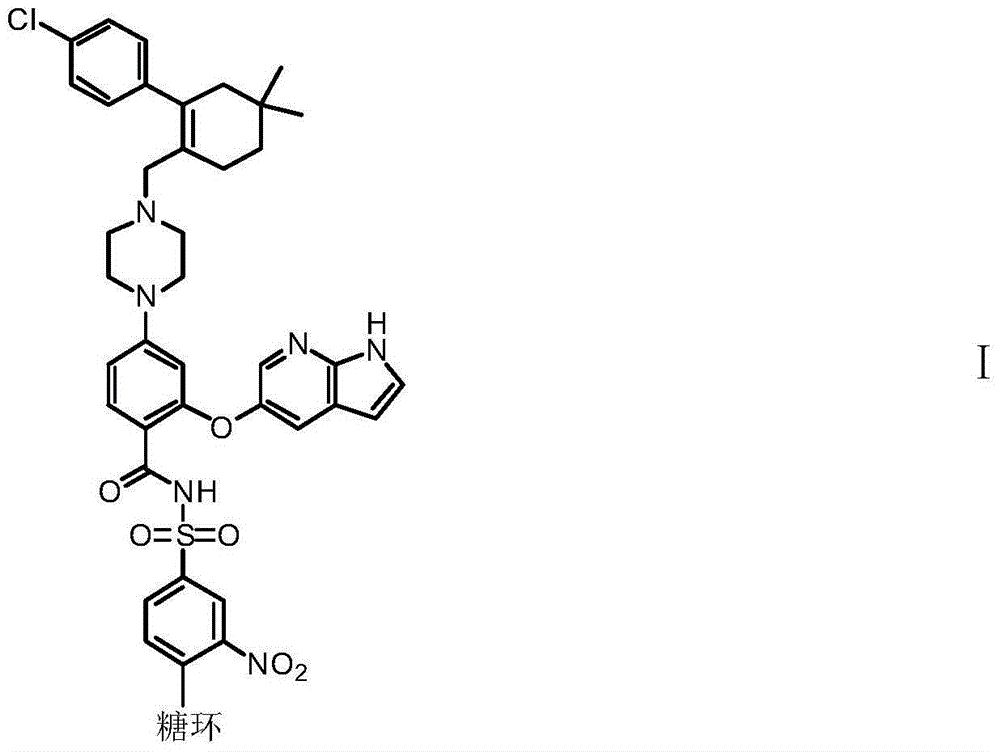 BCL-2 selective inhibitor with sugar ring structure and application thereof