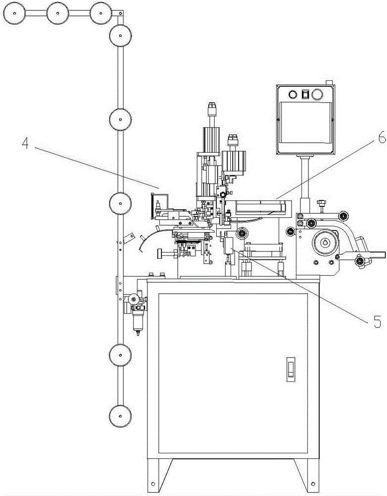 Full-automatic metal particle double-top-stopper machine