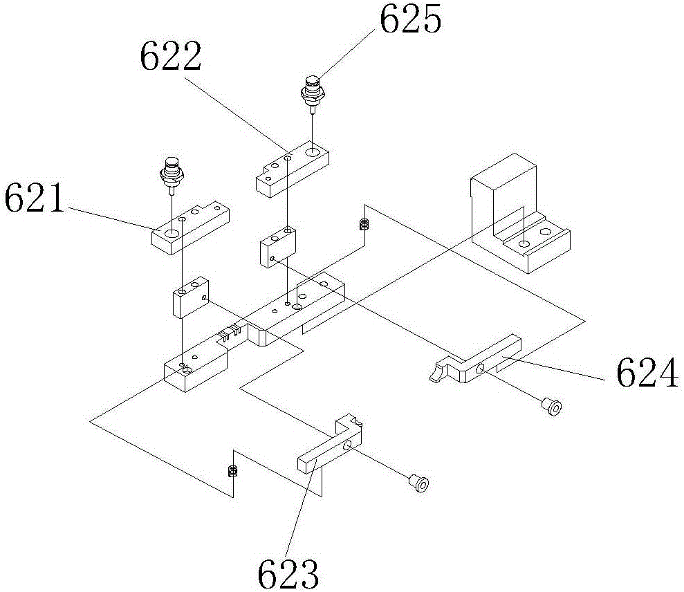 Full-automatic metal particle double-top-stopper machine