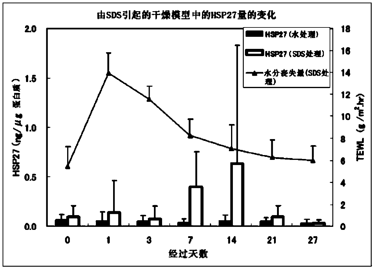 Method of evaluating degree of skin stress accumulation