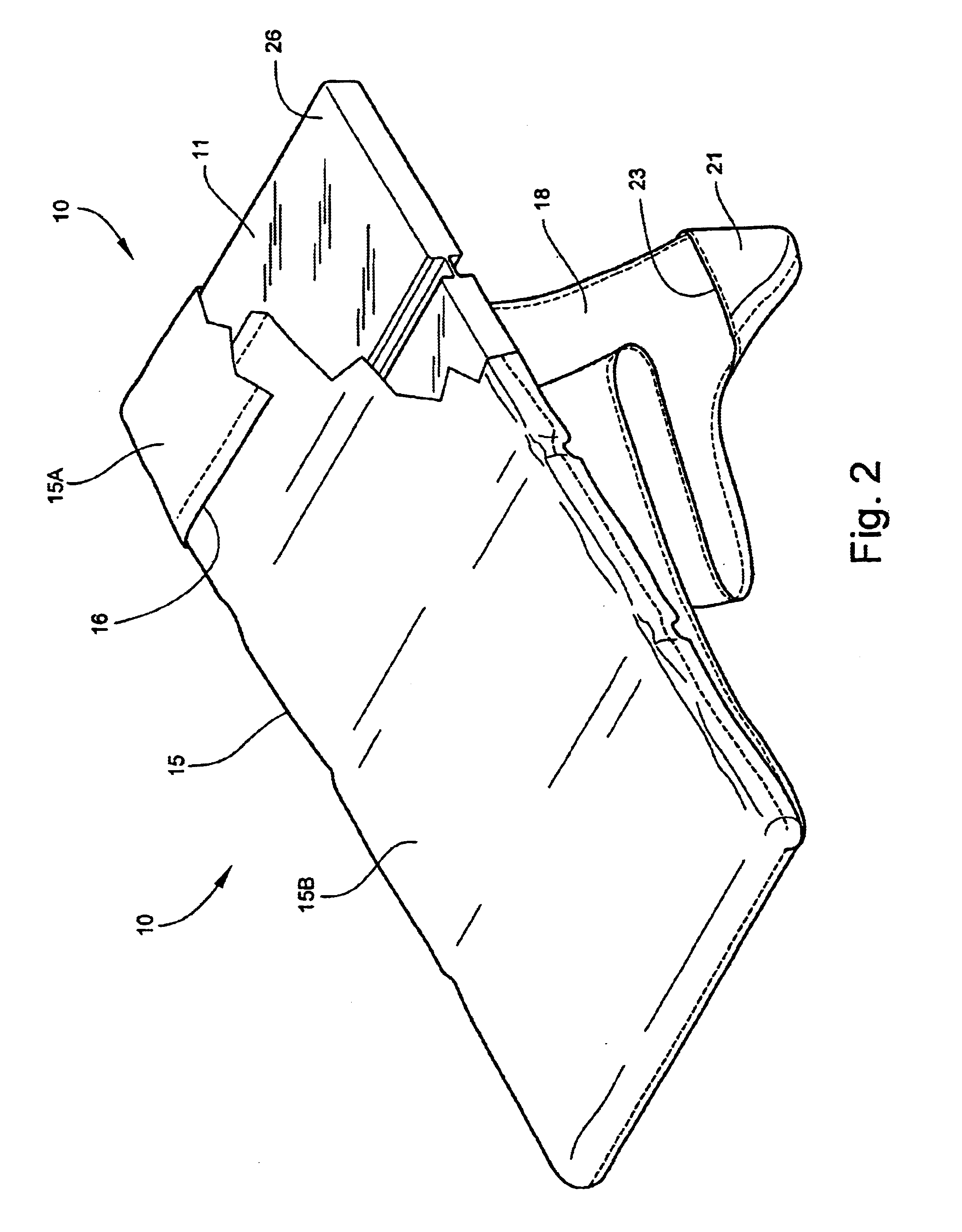 Fabric cover assembly for a foldable sleeping mat