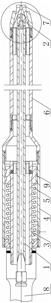 Foaming device