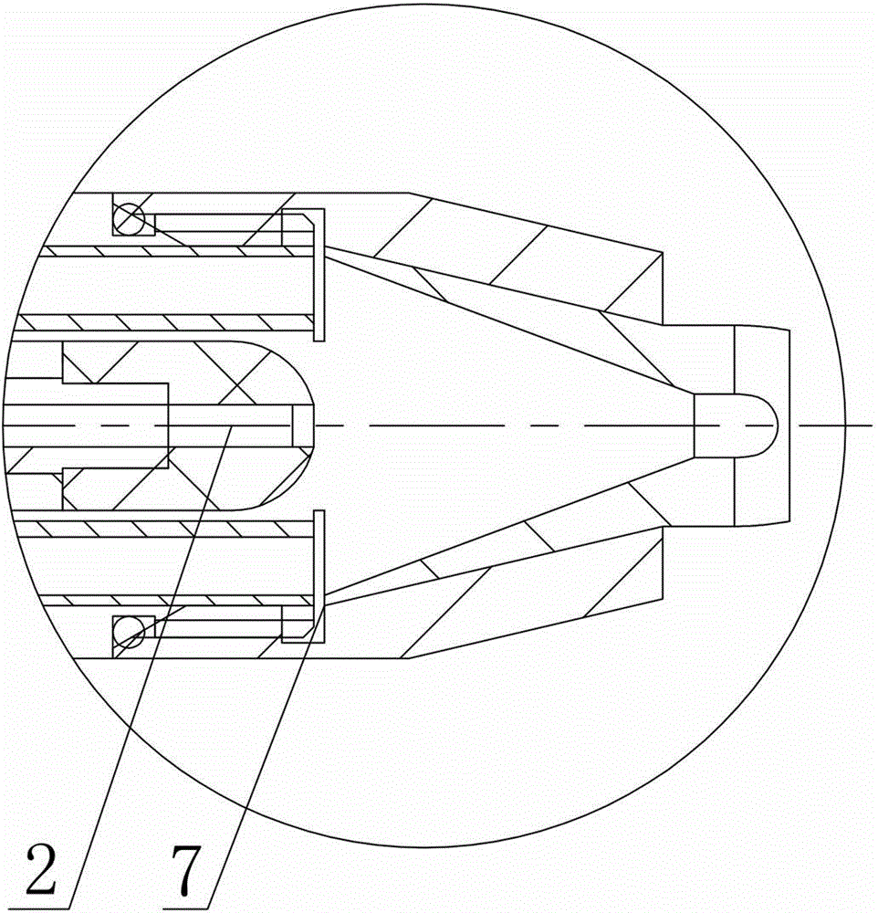 Foaming device