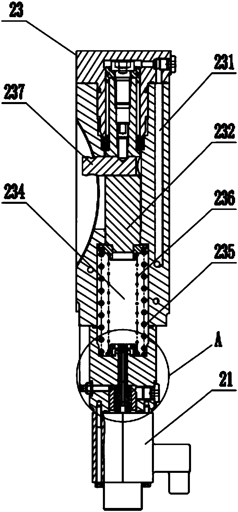 Electric-hydraulic proportional plunger pump