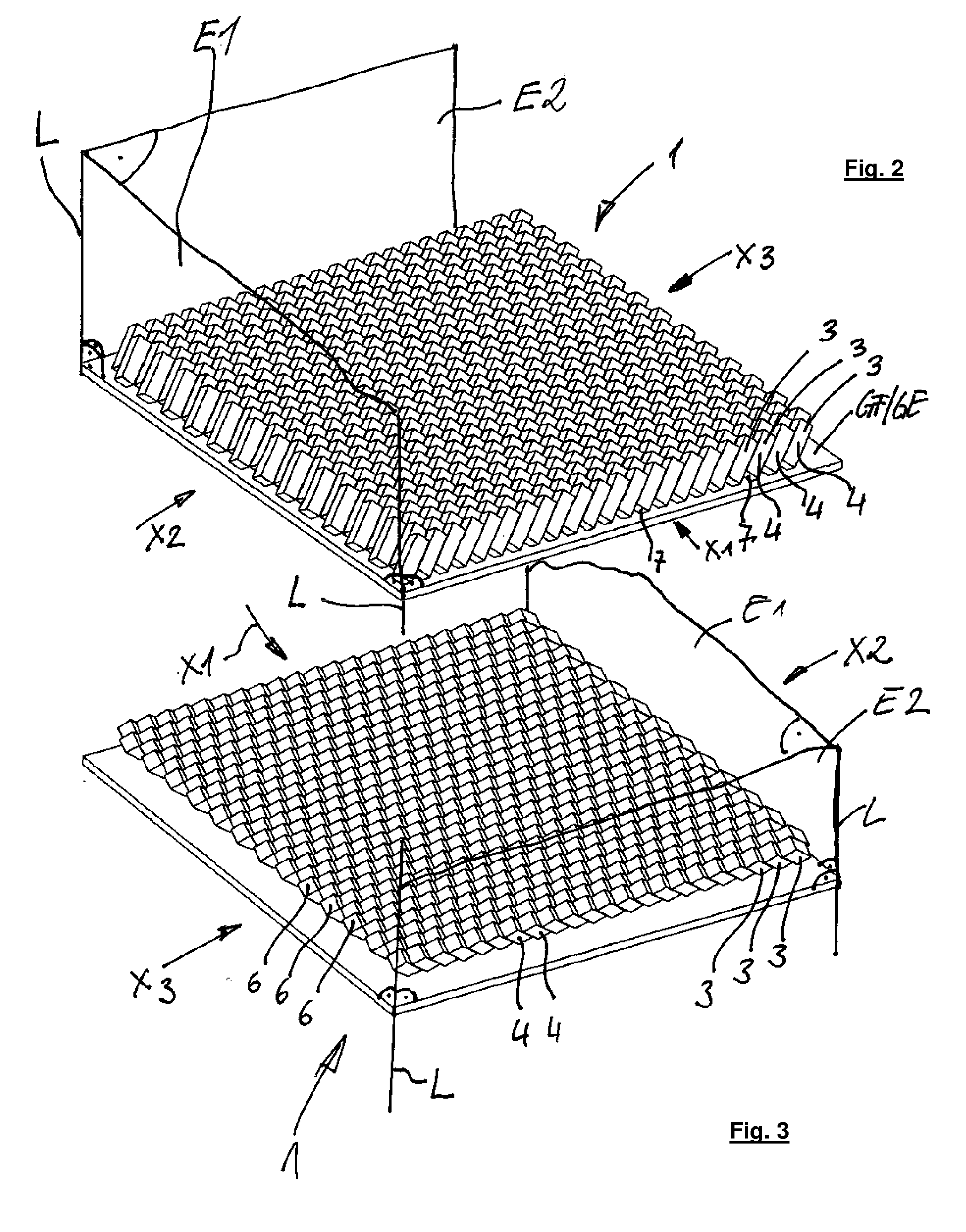 Composite plate and armor having at least one of the composite plates