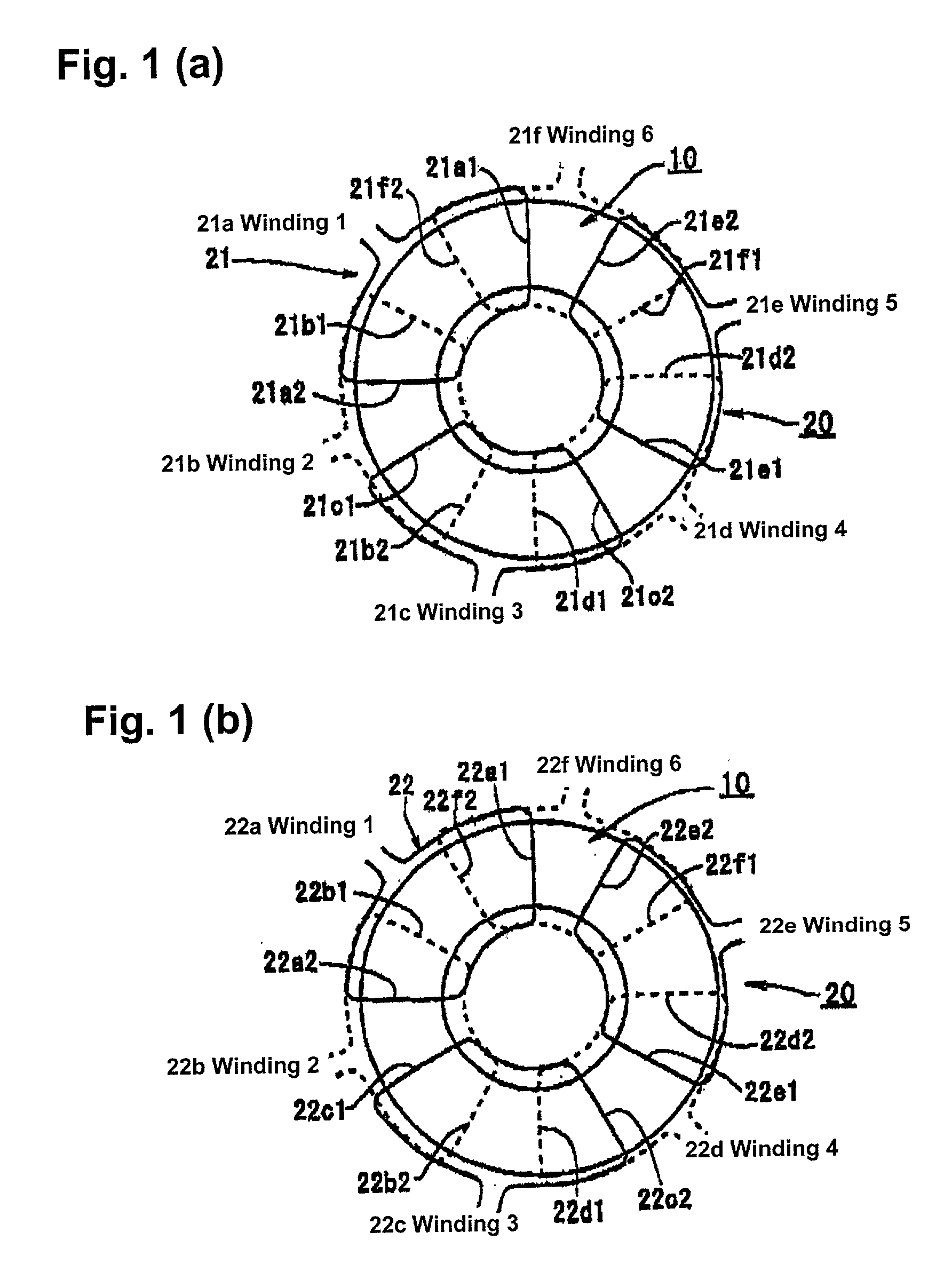 Magnetically levitated motor