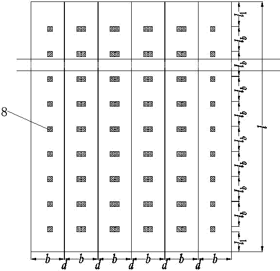 Segmental transverse unbonded prestressed assembled prefabricated hollow slab bridge structure and its construction technology