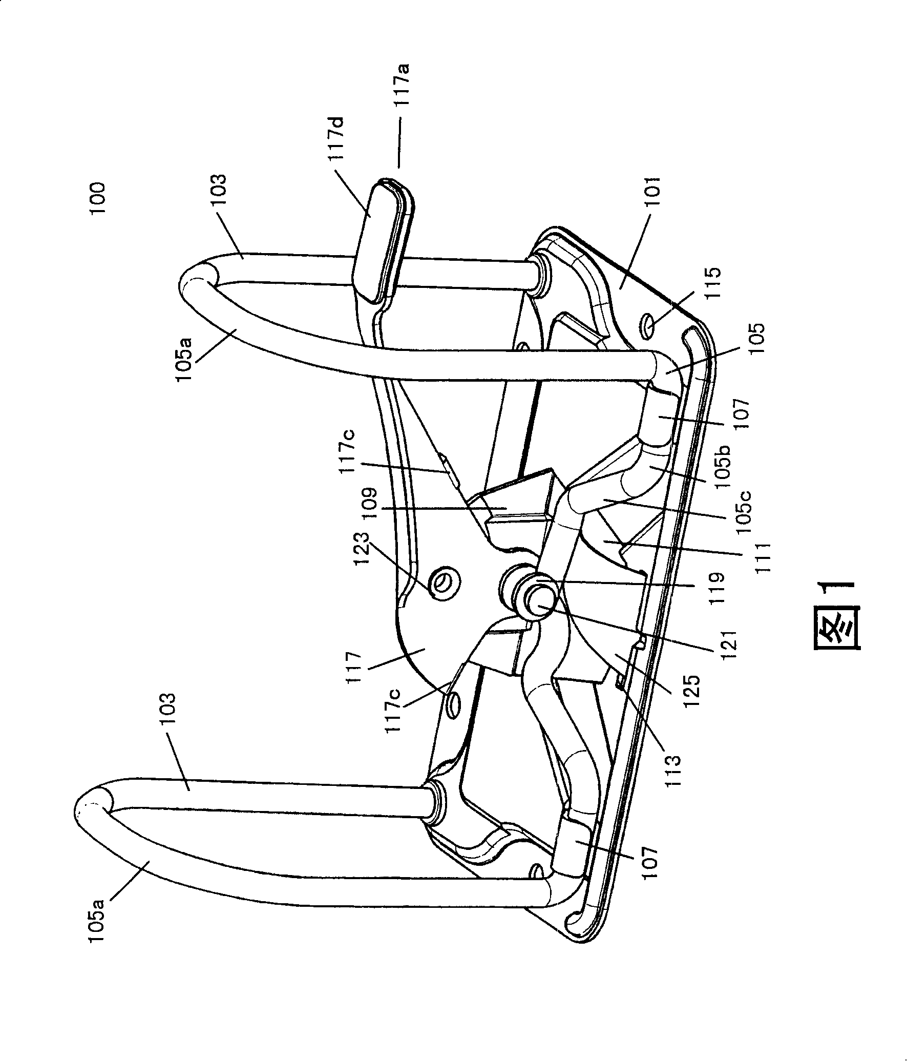 Lever clip mechanism