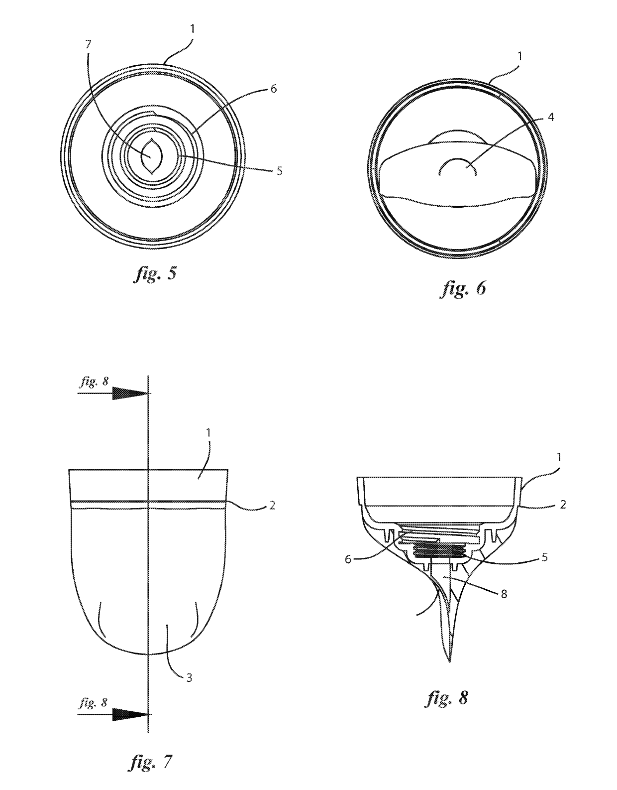 Diaper cream applicator with lid