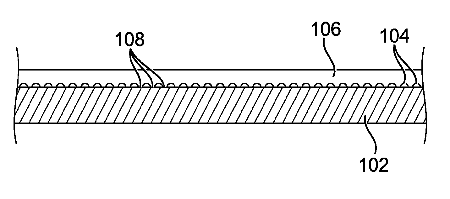 Optical security device with nanoparticle ink