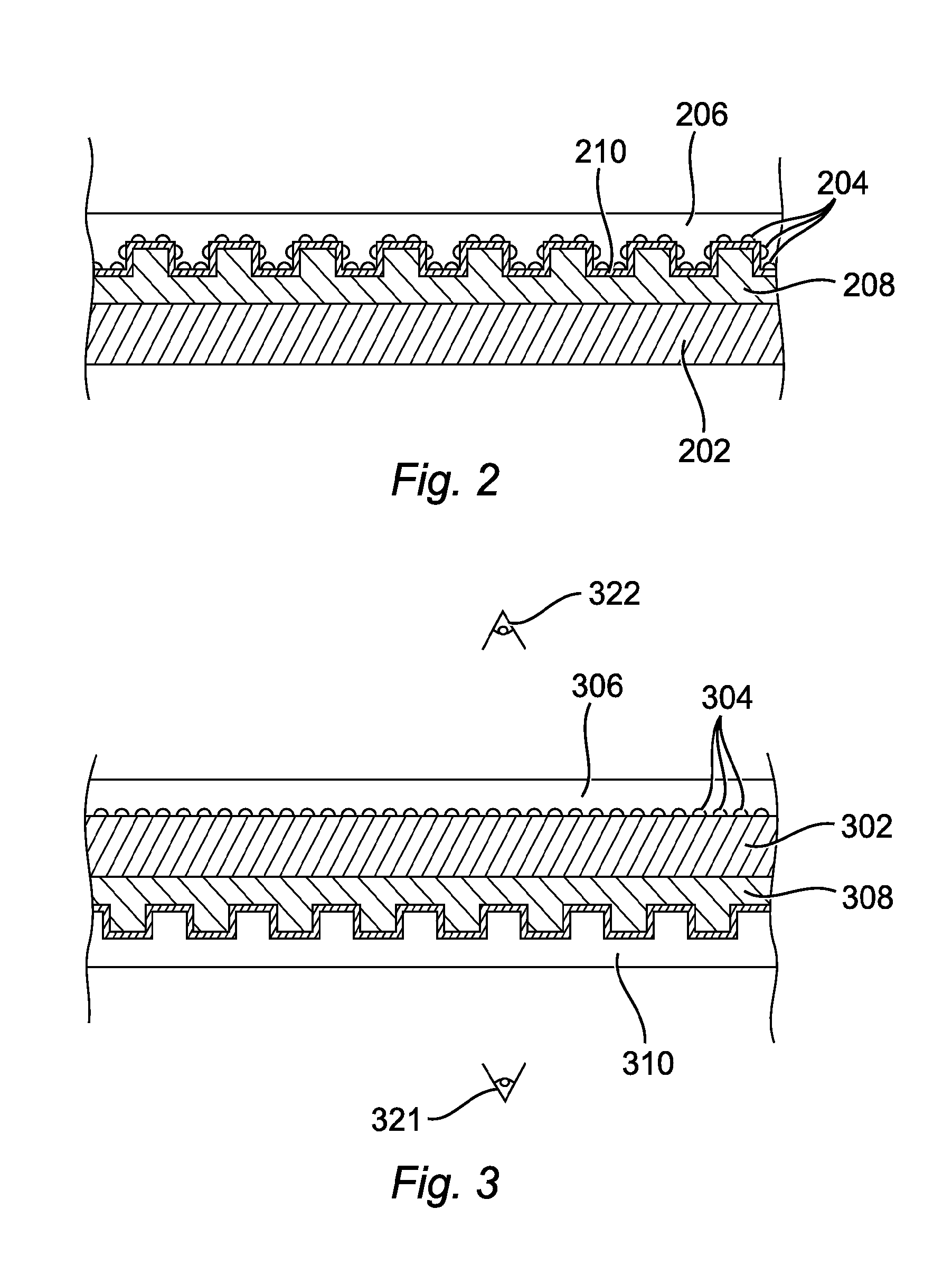 Optical security device with nanoparticle ink