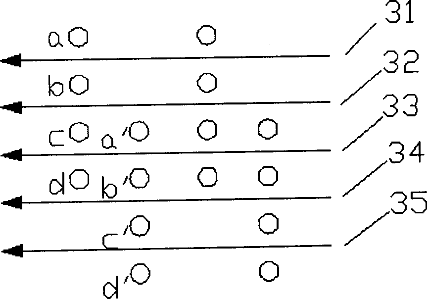 Capping three-dimensional fabric, and its knitting method