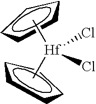 Organometal catalyst compositions