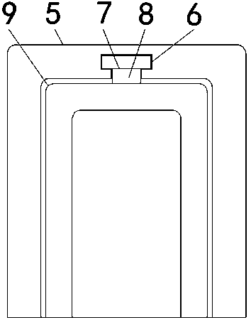 Disc saw protective cover with folding function