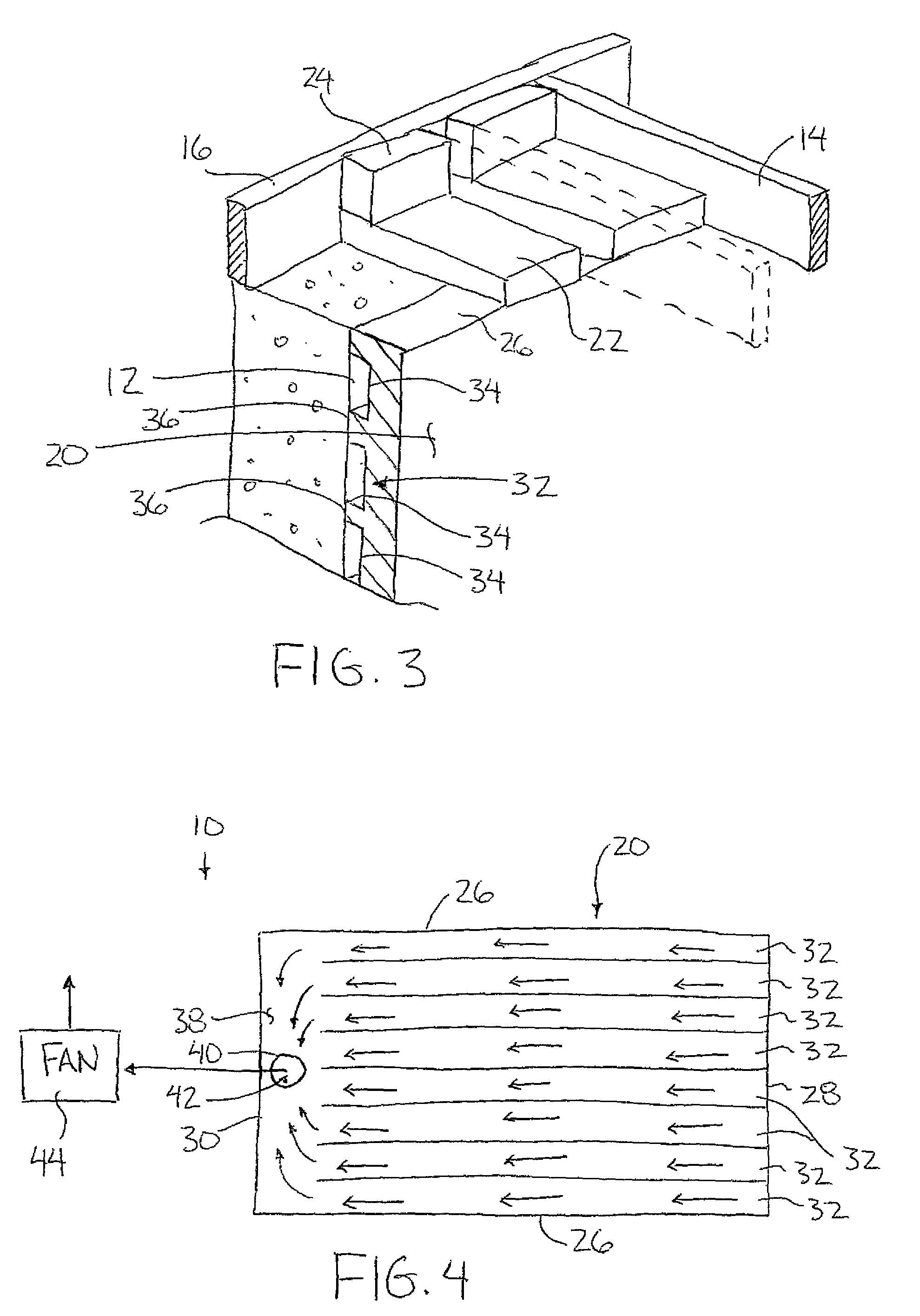 Moisture removal system