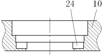 Self-circulation lubricating method and device of vertical gear reducer with forward-reverse alternative rotation function