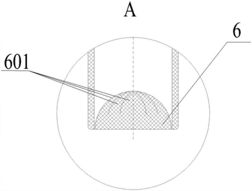 Directly-pushing type soil sampling drilling tool assembly