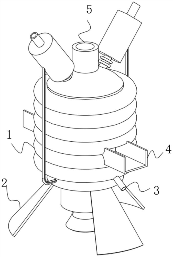 Waste heat utilization energy-saving smelting furnace